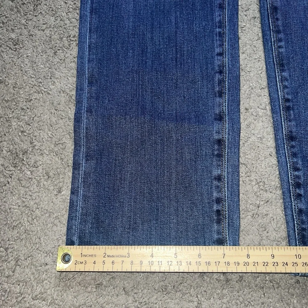 Hugo Boss Delaware Jeans Mens 38x32 Blue Slim Fit Denim Zip Stretch